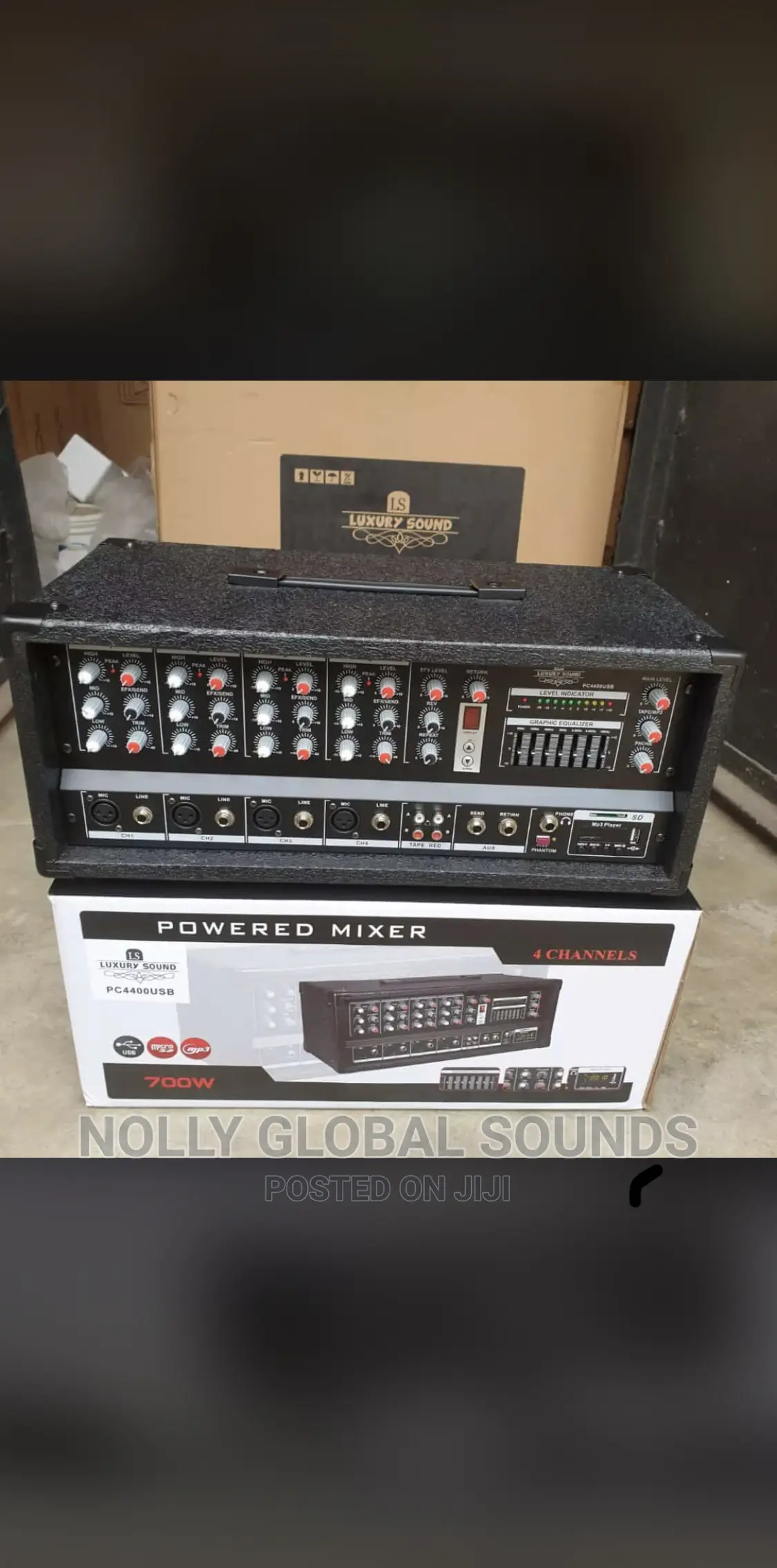 4 Channel Mixer Amplifier