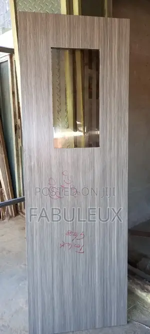 HDF Door With Complete Frame and Architrave