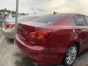 Lexus IS 250 2008 Red