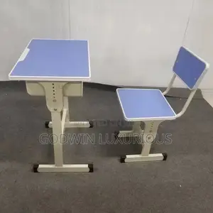 Blue Students Chair and Desk