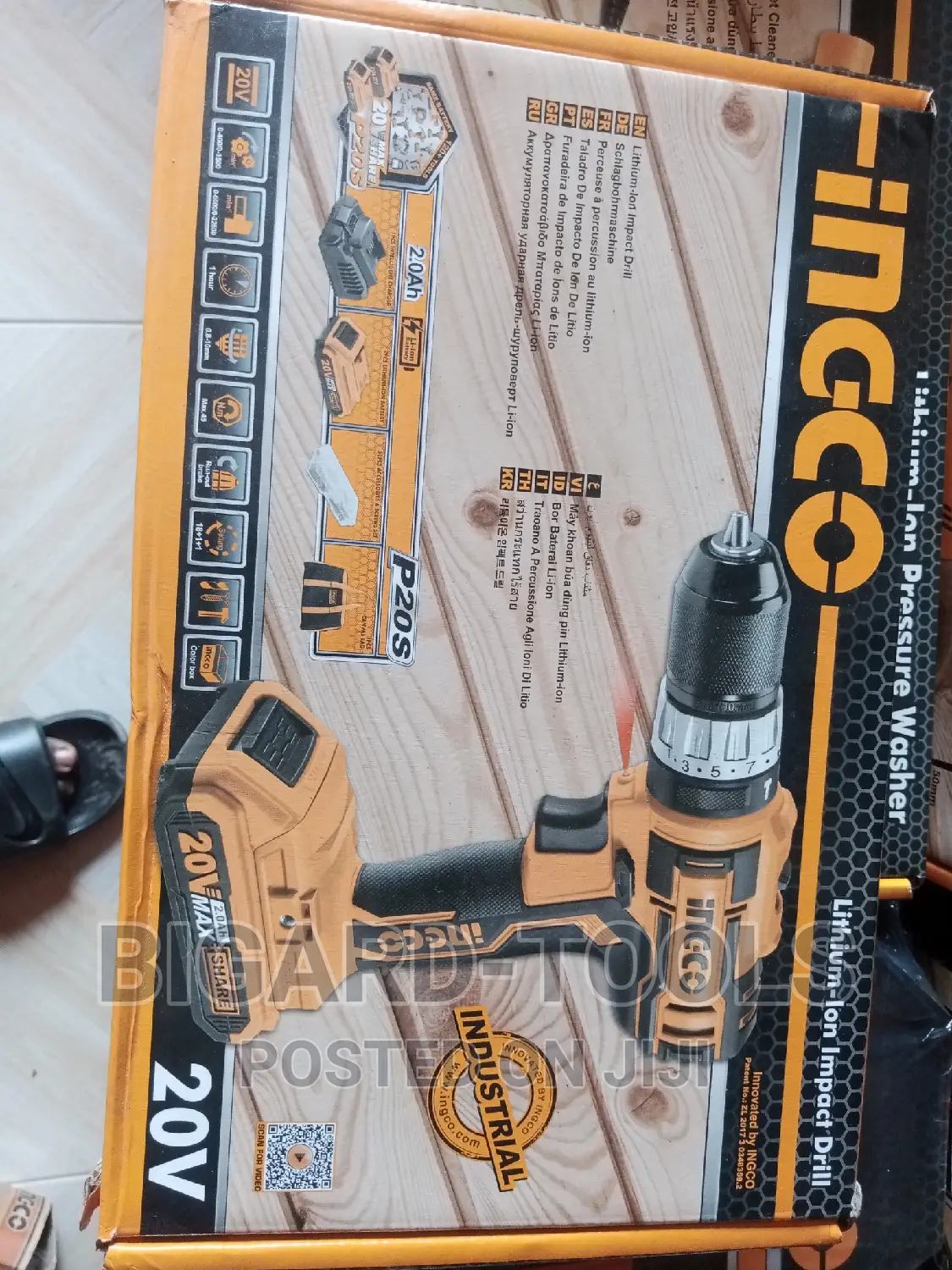Lithium Impact Drill 20v
