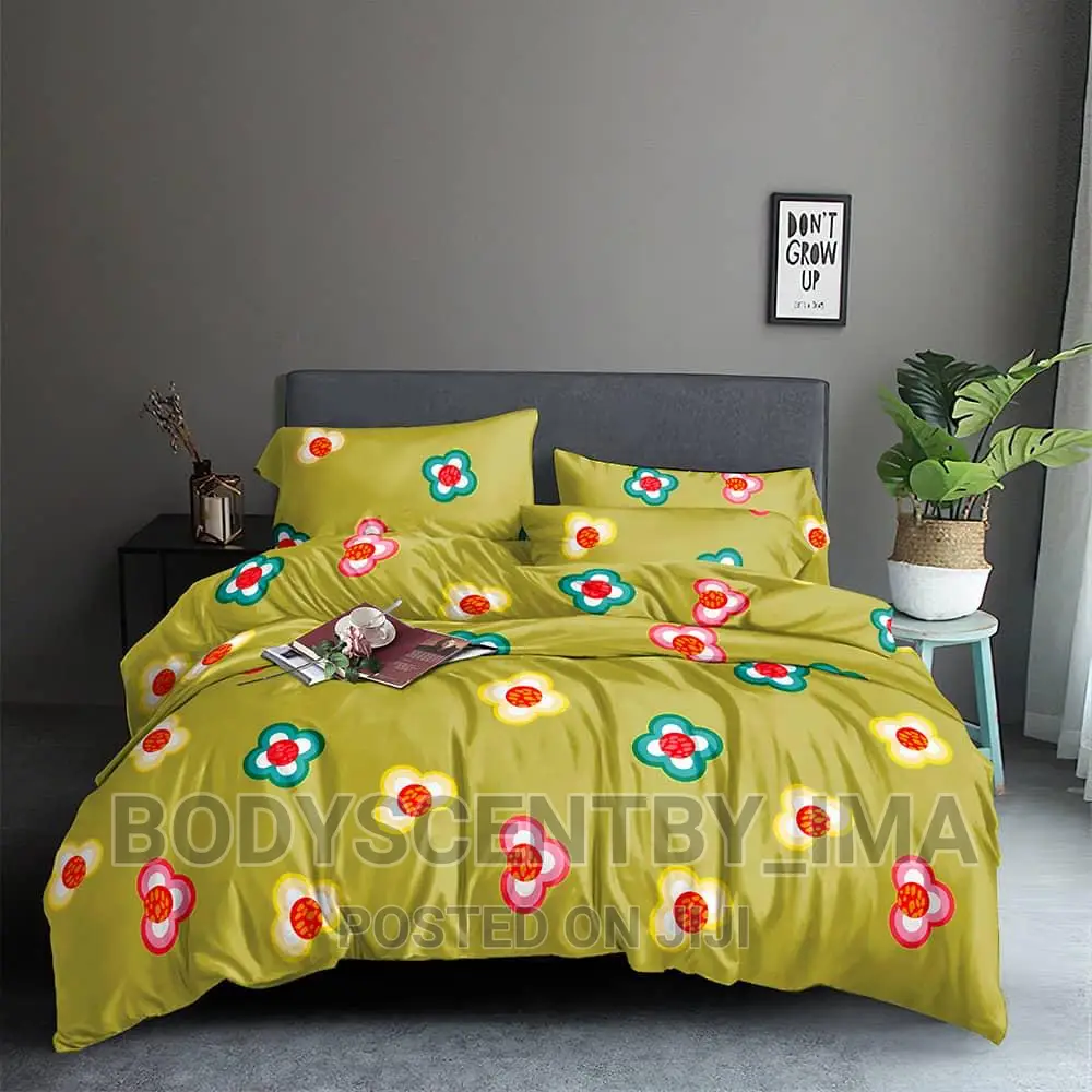 Bedsheet, Duvet Set With Four Pillow Covers, Bedsheets