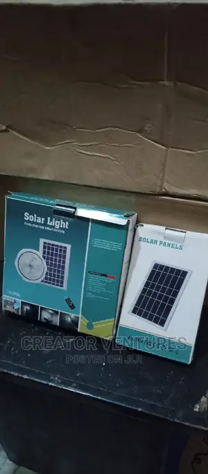 Solar DC Ceiling Light, 100watt, With the Panel