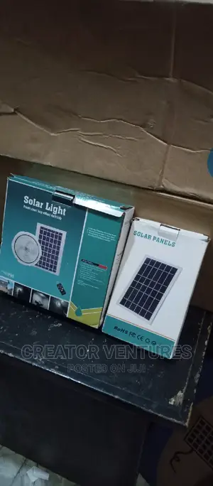 Solar DC Ceiling Light, 100watt, With the Panel
