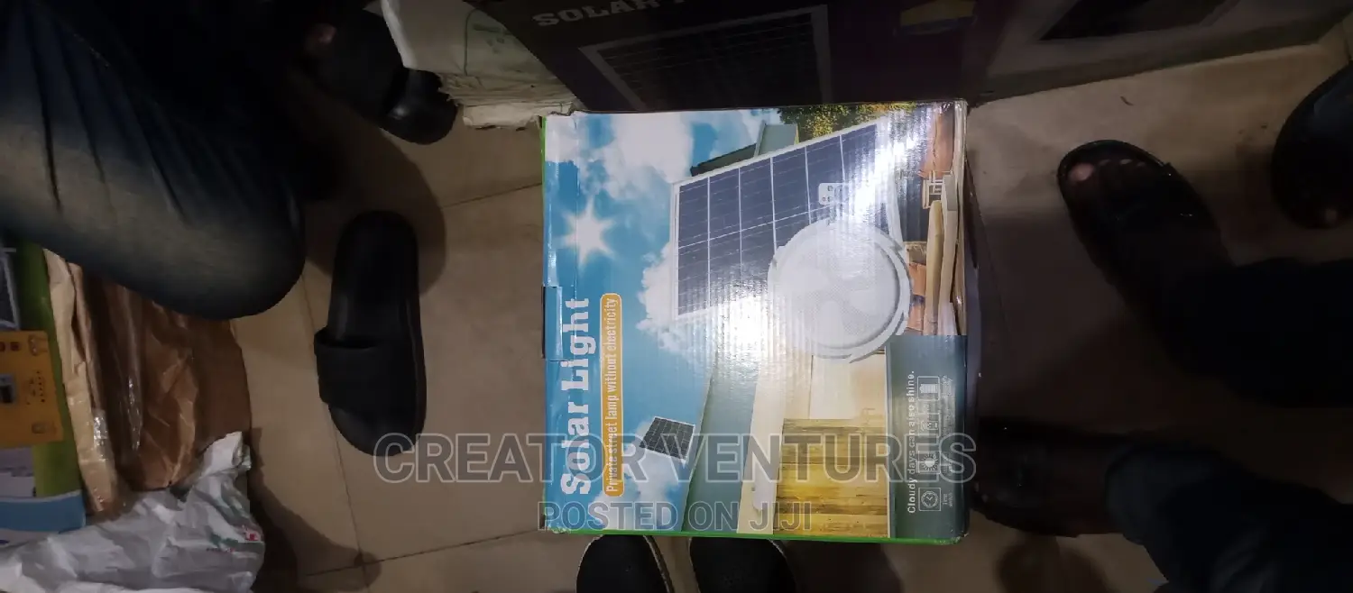 Solar DC Ceiling Light, 100watt, With the Panel