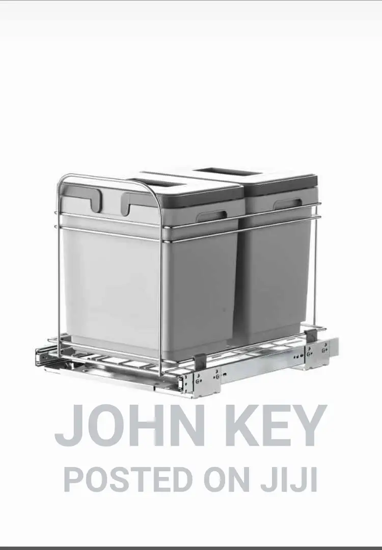 Pull-Out Sorting Kitchen Waste Basket/Storage Bin
