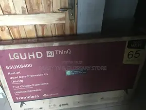 LG 65inches Artificial Intelligence Internet Connection