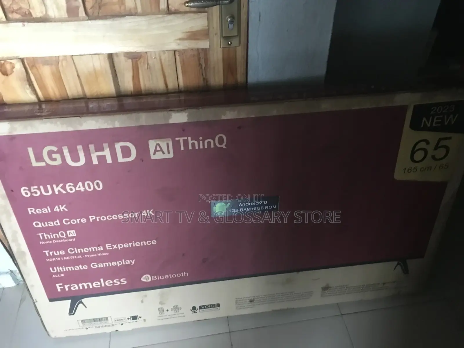 LG 65inches Artificial Intelligence Internet Connection