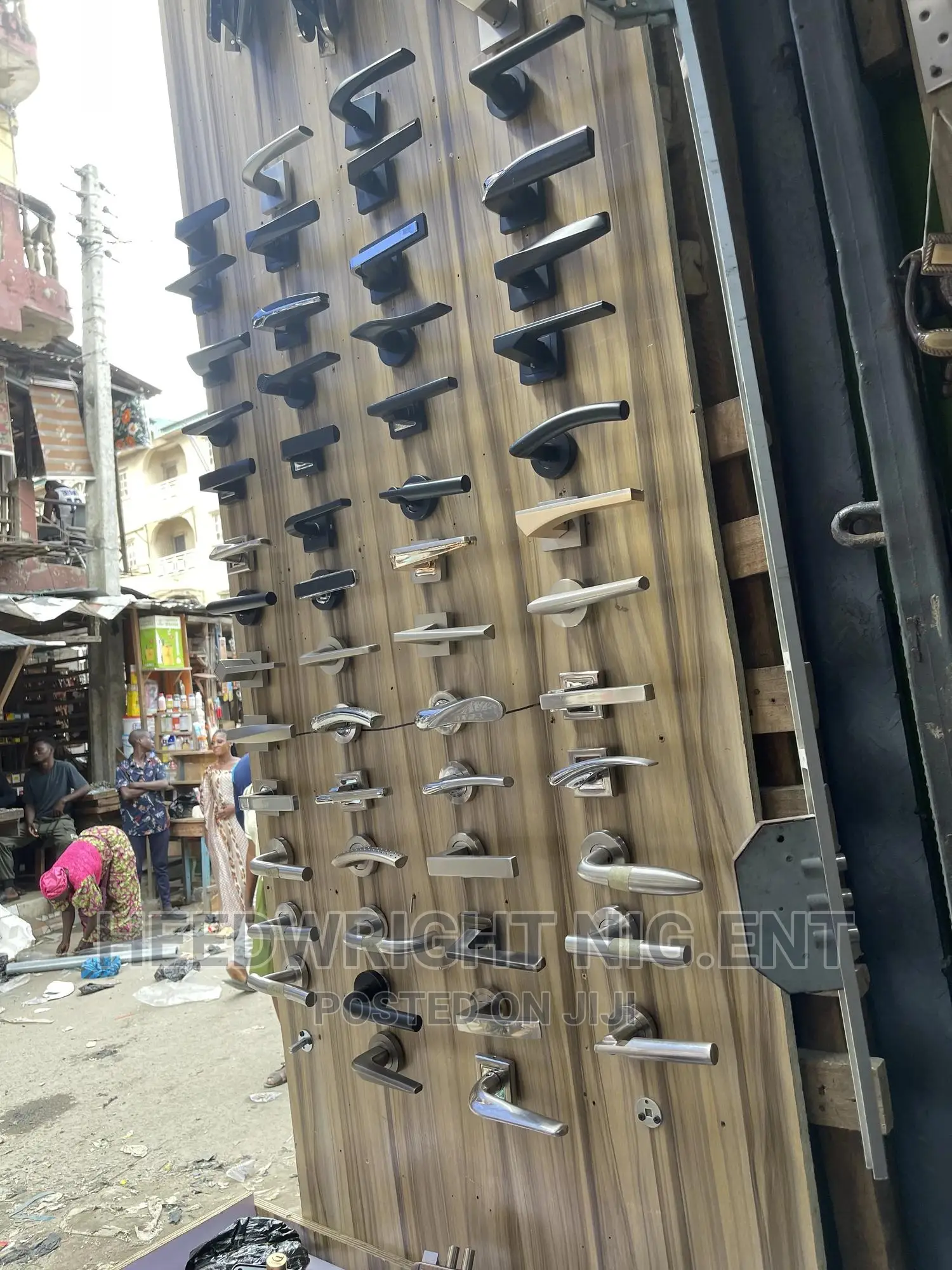 High Security Door Separate Handles