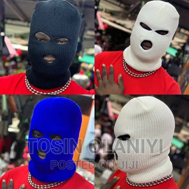 Three Holes Men's Balaclava Facemask