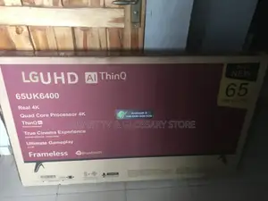 LG 65inches TV AI Thinq Internet