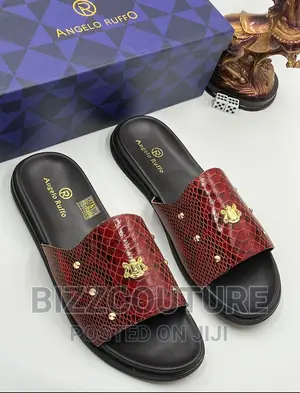 Original Italian ANGELO RUFFO Slippers Available in Store
