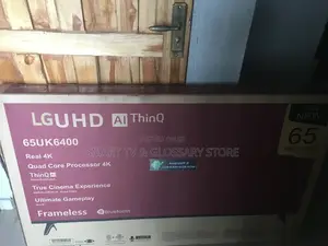 LG 65inches Smart Android Artificial Intelligence