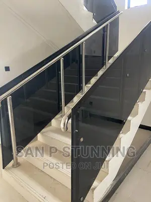 Grey Glass Railings