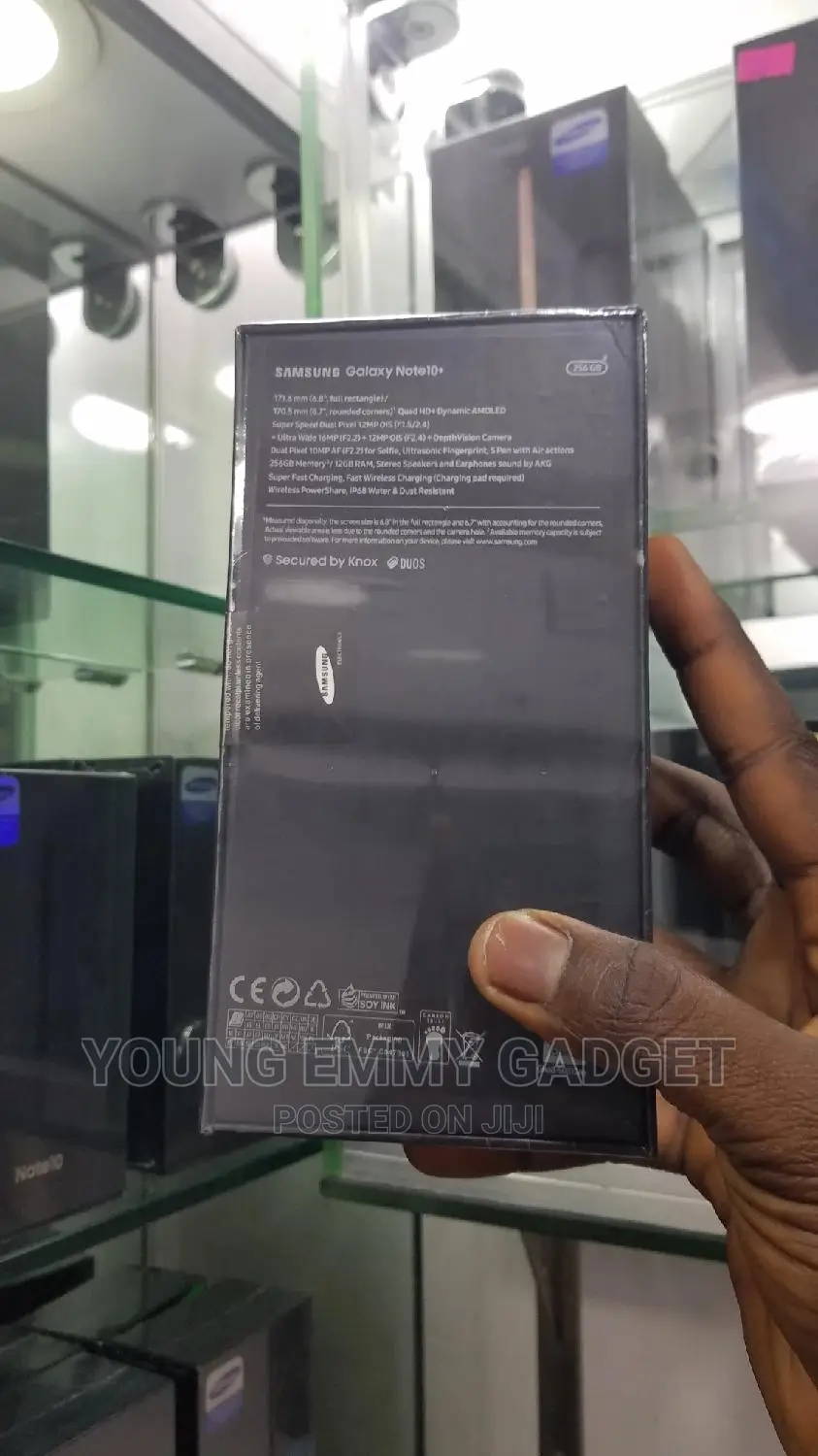 New Samsung Galaxy Note 10 Plus 256 GB Blue
