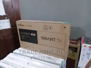 Brand New Hisense 40'' LED Smart Tv+Netflix+Youtube