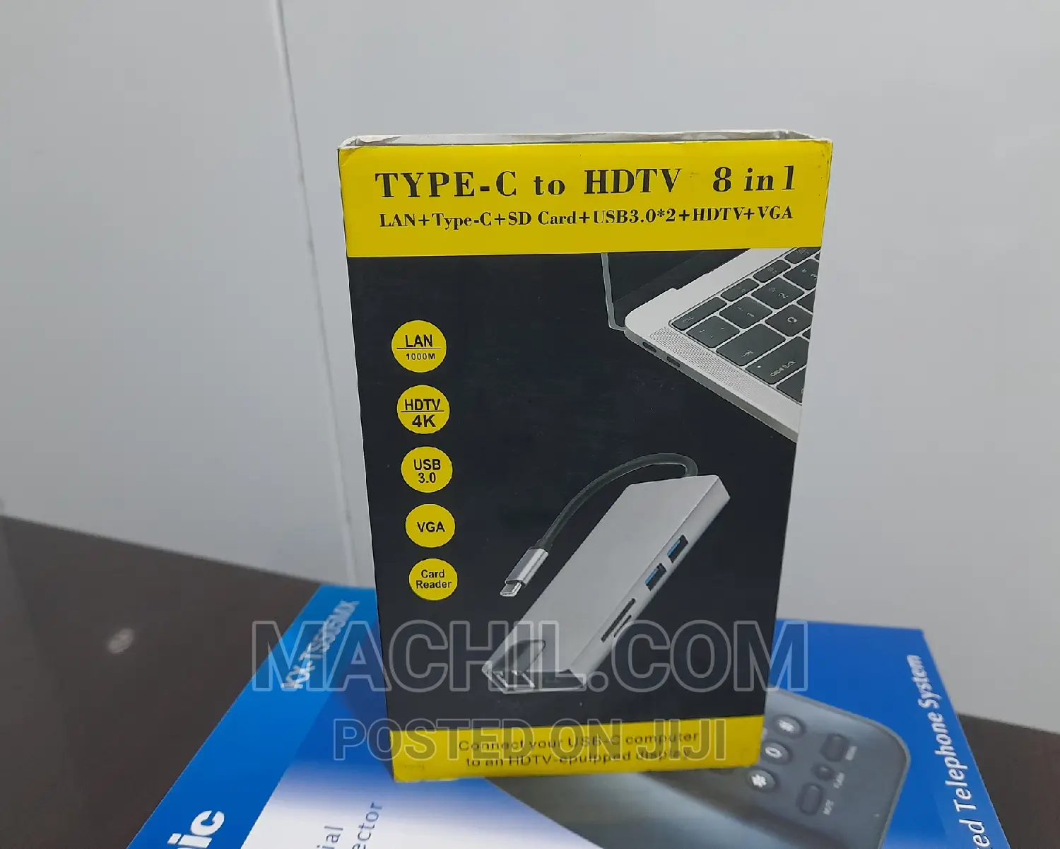TYPE-C to HDTV 8 in One