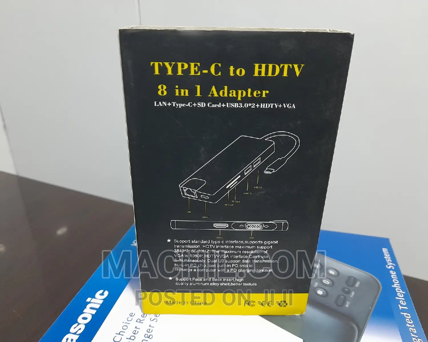 TYPE-C to HDTV 8 in One