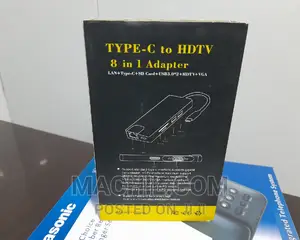 TYPE-C to HDTV 8 in One
