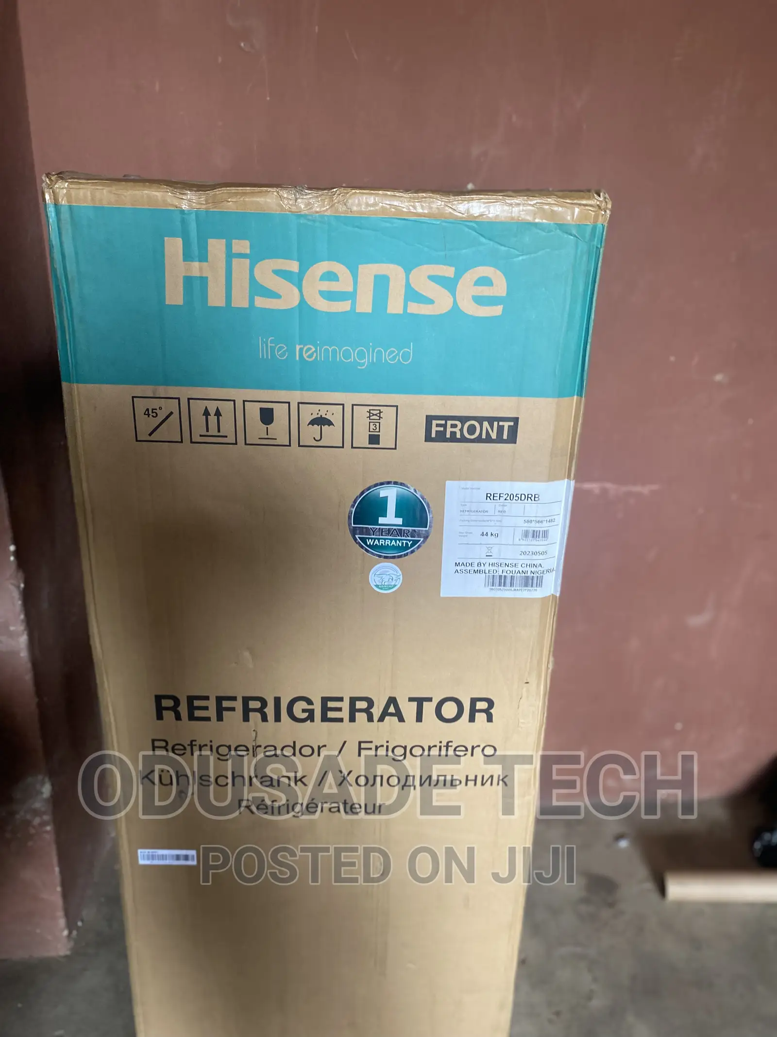 Hisense Ref205 DRB 204 Double Door Rrefrigerator | Dispenser