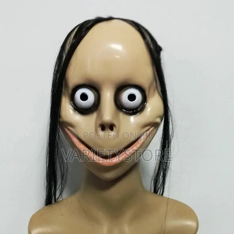 Cosplay Horror Momo Halloween Plastic Party Mask