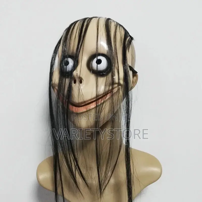 Cosplay Horror Momo Halloween Plastic Party Mask