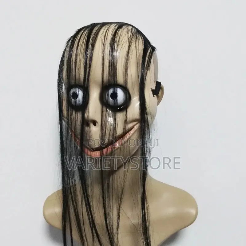Cosplay Horror Momo Halloween Plastic Party Mask