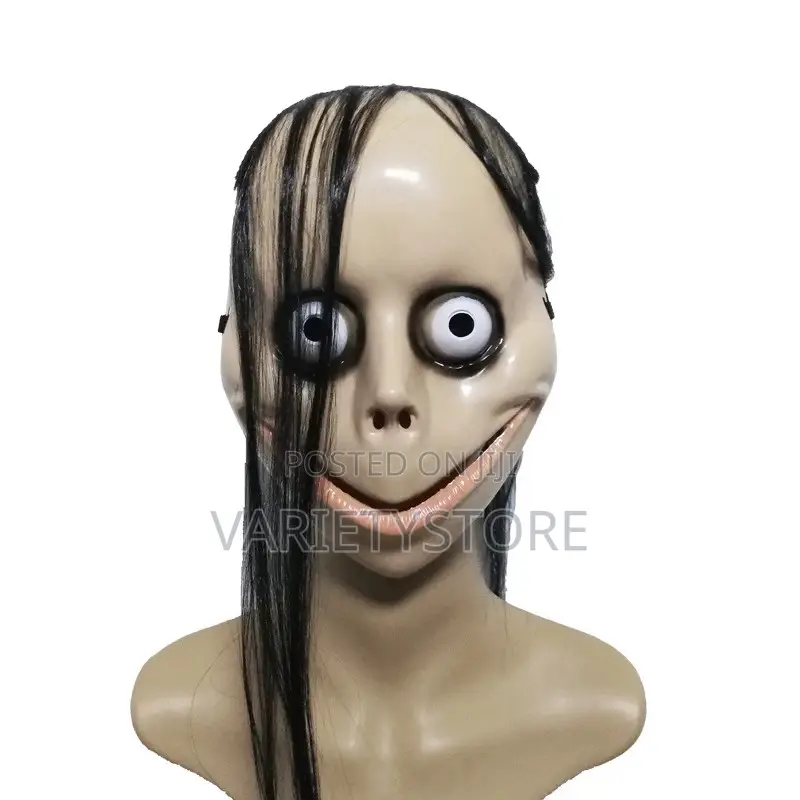Cosplay Horror Momo Halloween Plastic Party Mask
