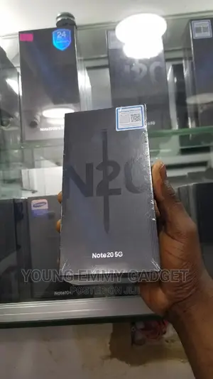 New Samsung Galaxy Note 20 5G 256 GB Black