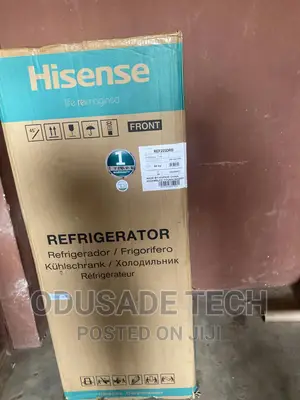 New Hisense 204L Double Door Dispenser Water [Red]