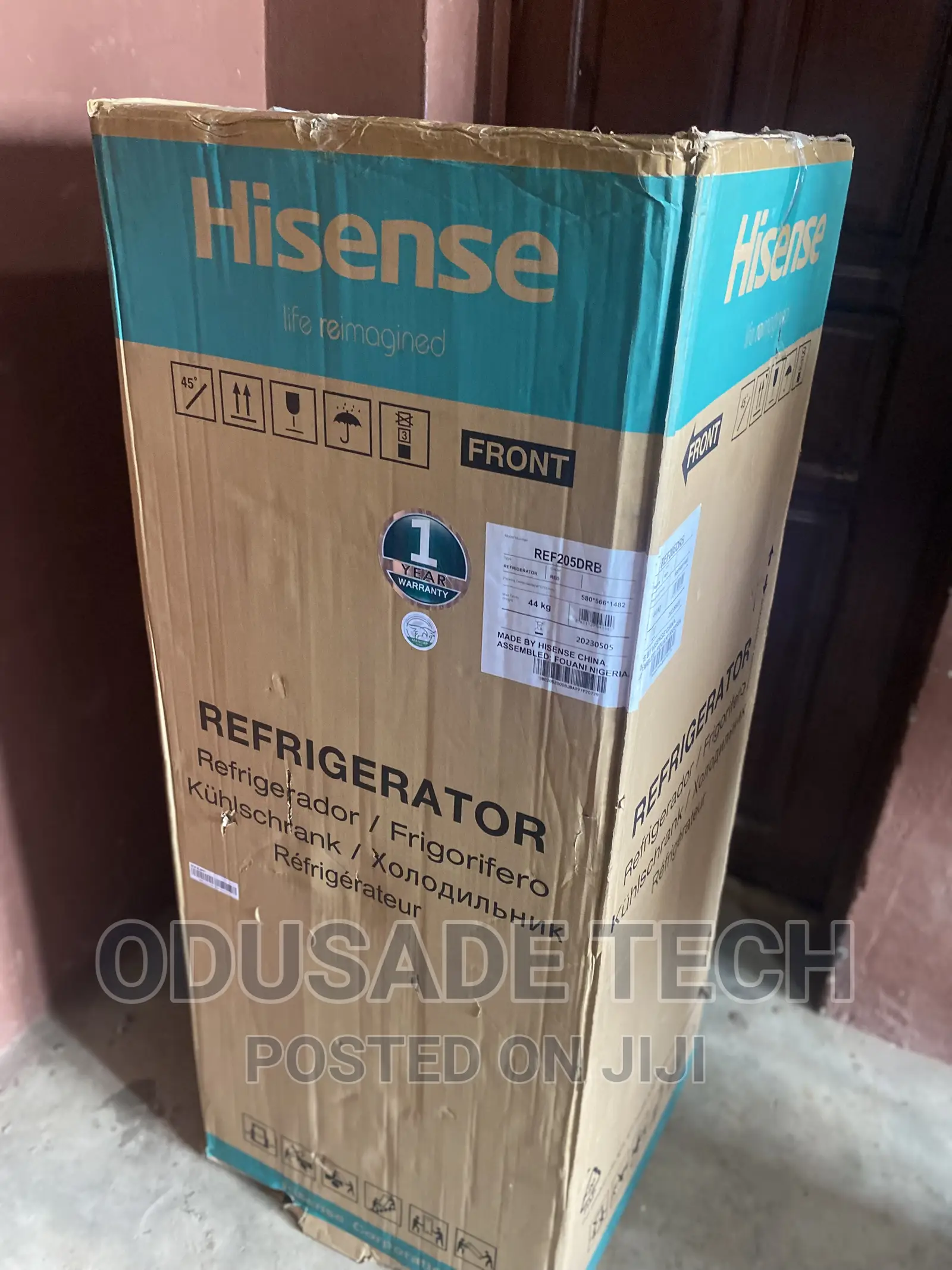 Hisense Ref205 DRB 204 Double Door Refrigerator Dispenser
