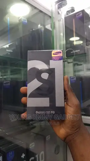 New Samsung Galaxy S21 5G 128 GB Black
