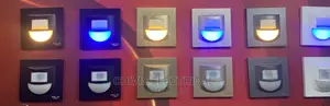 86 Type PIR Led Sensor Light Black White Gold EBIL Embedded