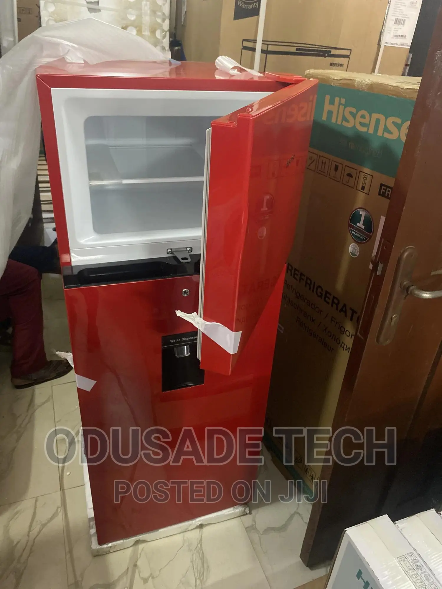 Hisense Ref205drb 204l Double Door Refrigerator Dispenser