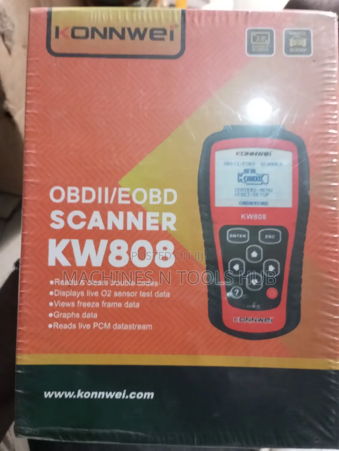 Obdii Eobd Kw808 Scanner