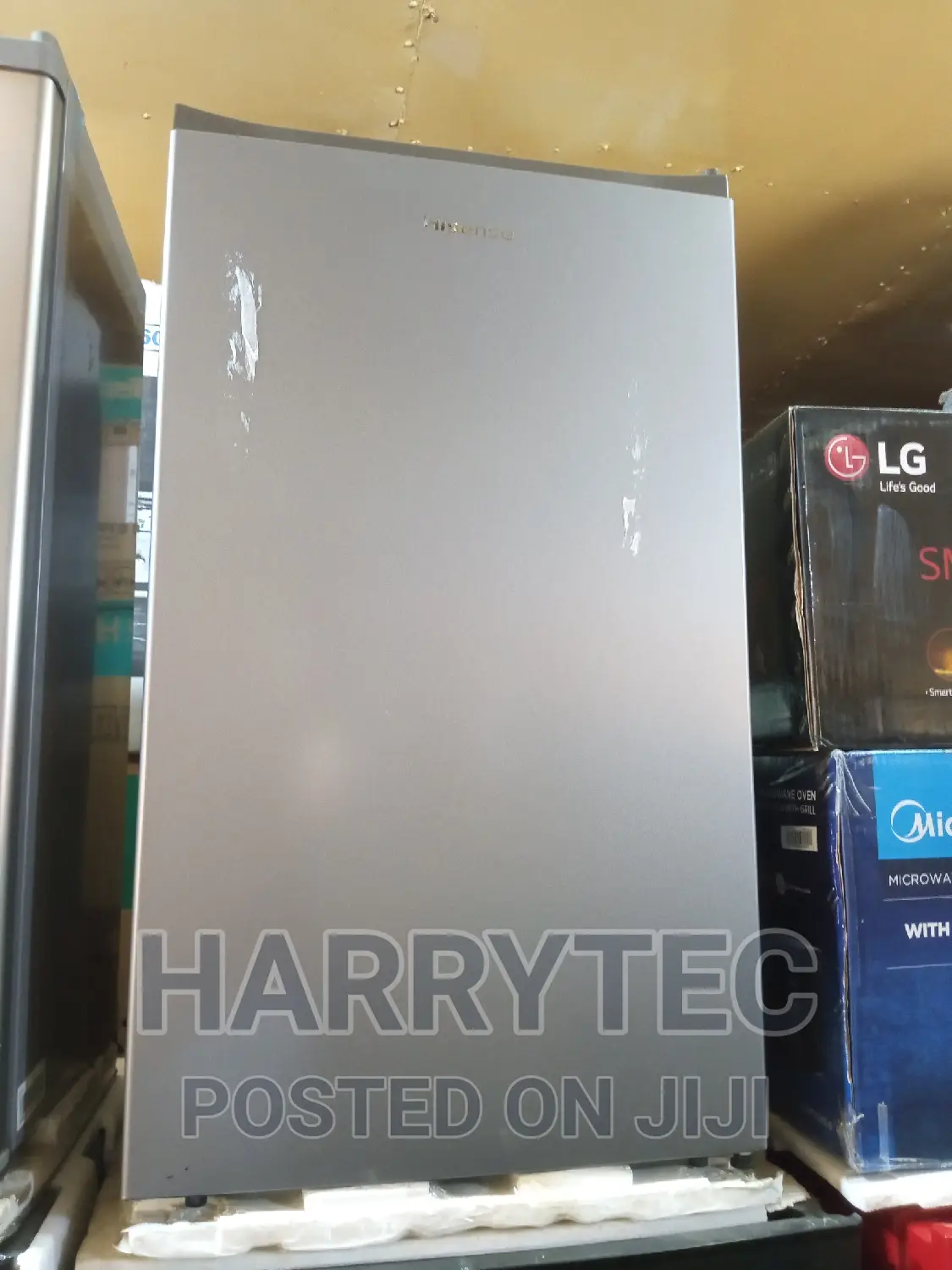Hisense Table Top Refrigerator Silver Color 1 Year Warranty
