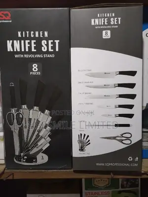 8pcs Stainless Steel Kitchen Knife Set