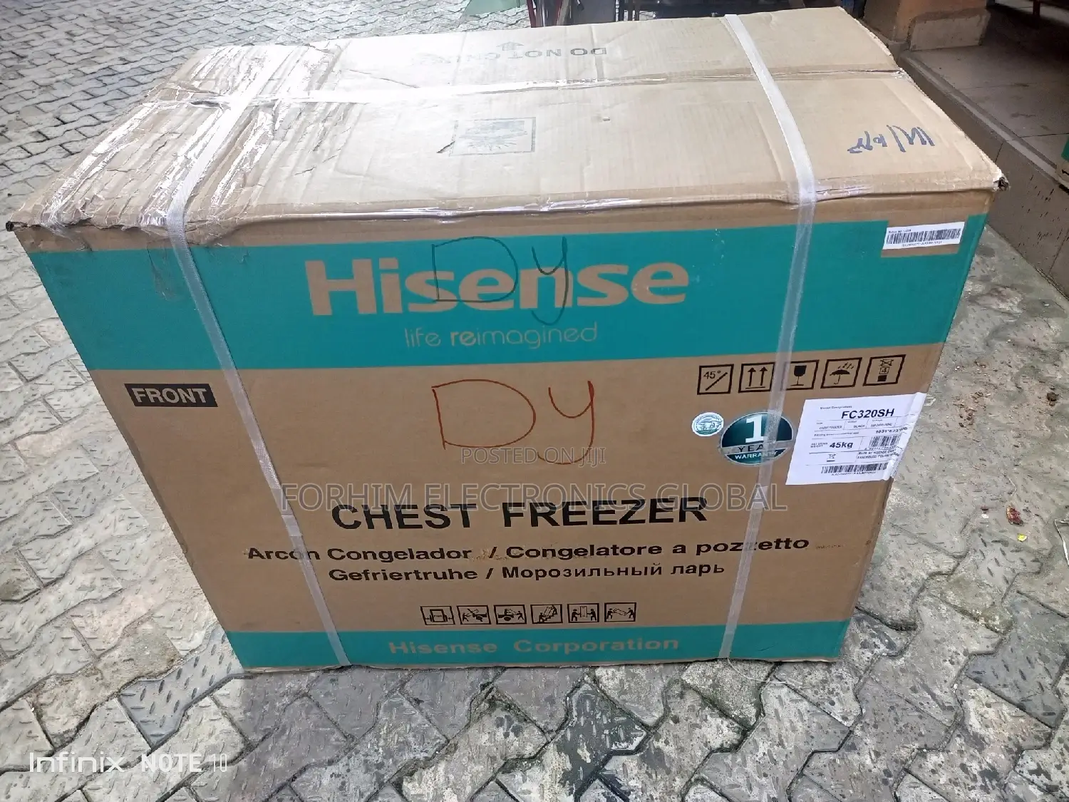 Hisense Chest Freezer.