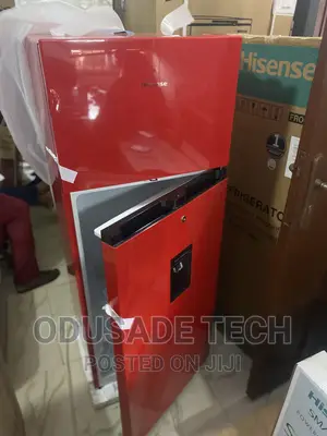 New Hisense 204L Double Door Dispenser Water [Red]