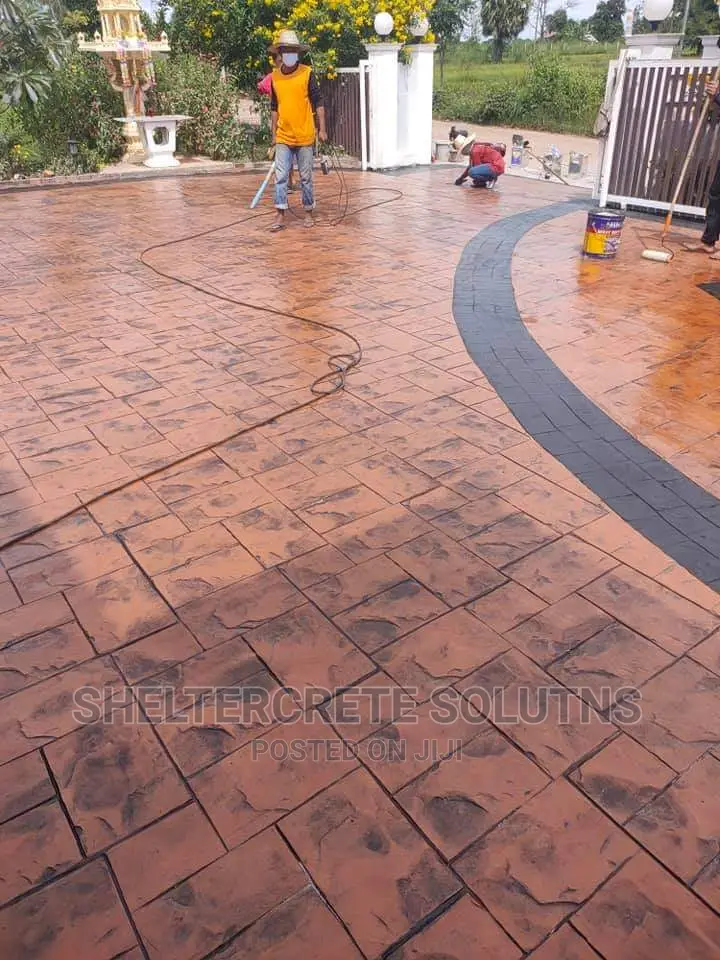 3D Epoxy Graphics Floor and Bio Digester