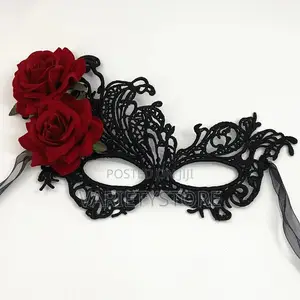 Lace Rose Party Masks