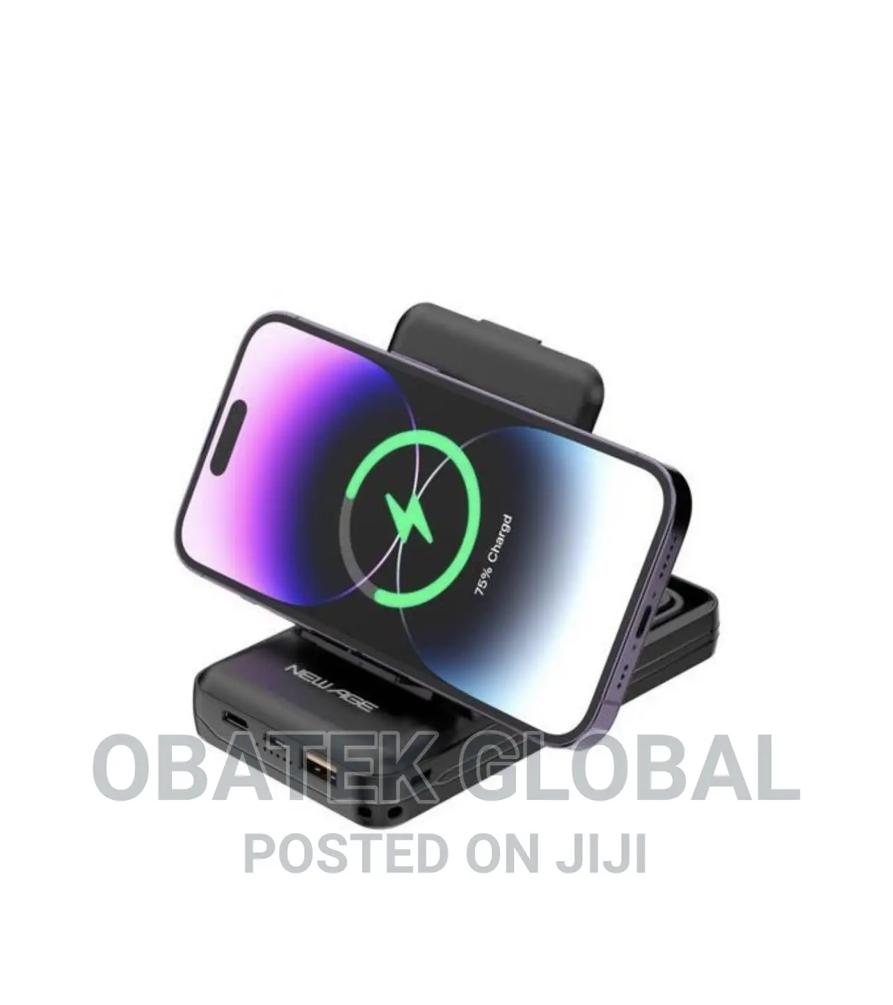 New Age 10000mah Wireless Charging Power Bank Obedient