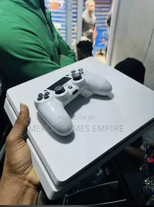 Ps4 Slim Console + 9 Installed Game Both Fifa25,Mk,Gta More