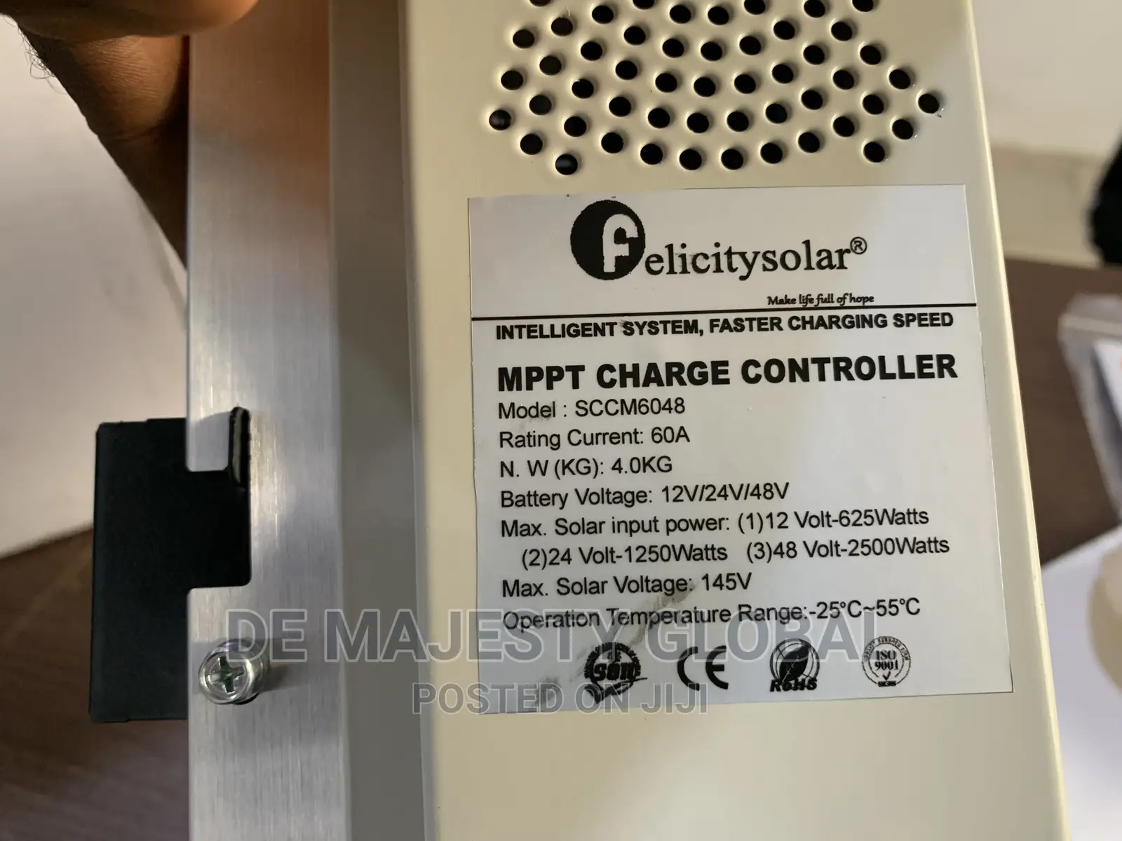 60A 48vfelicity Charge Controllers