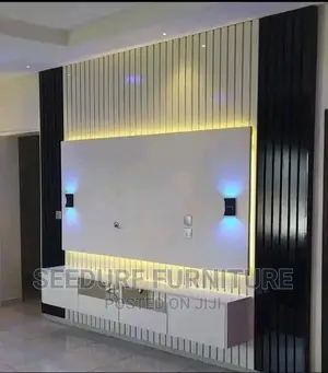 A Standard Wall to Wall Tv Console