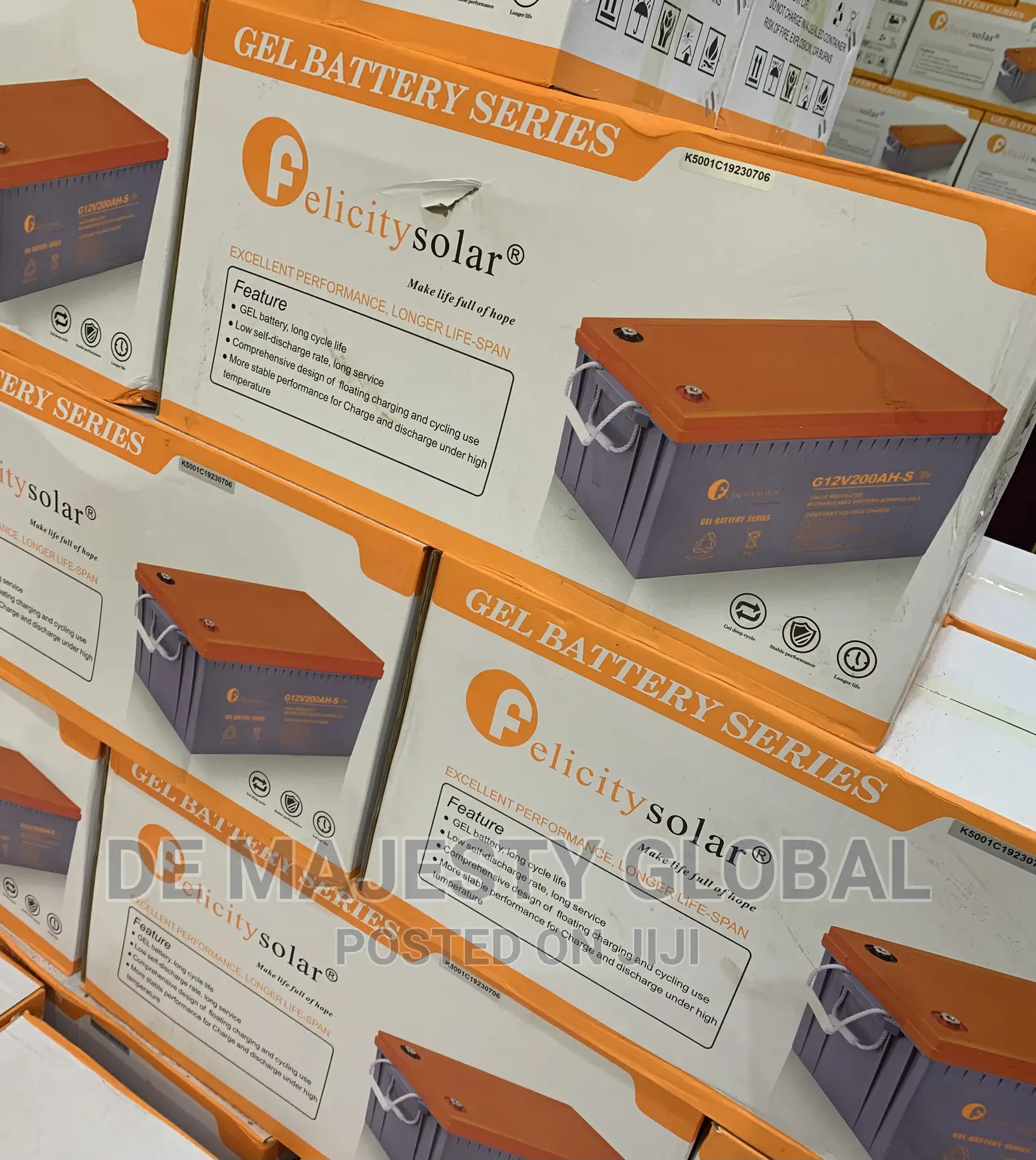 Felicity 200ah Solar Battery