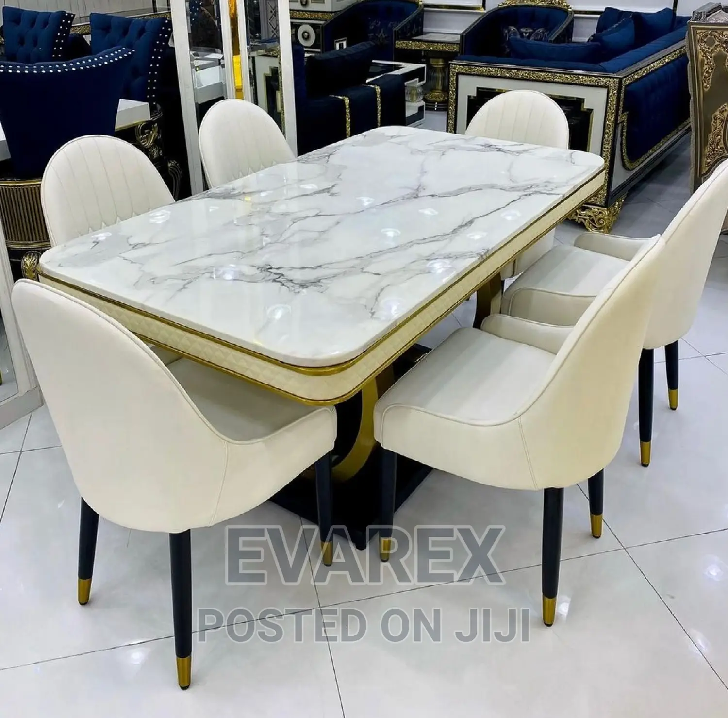 Executive Dining Table With 6 Chairs