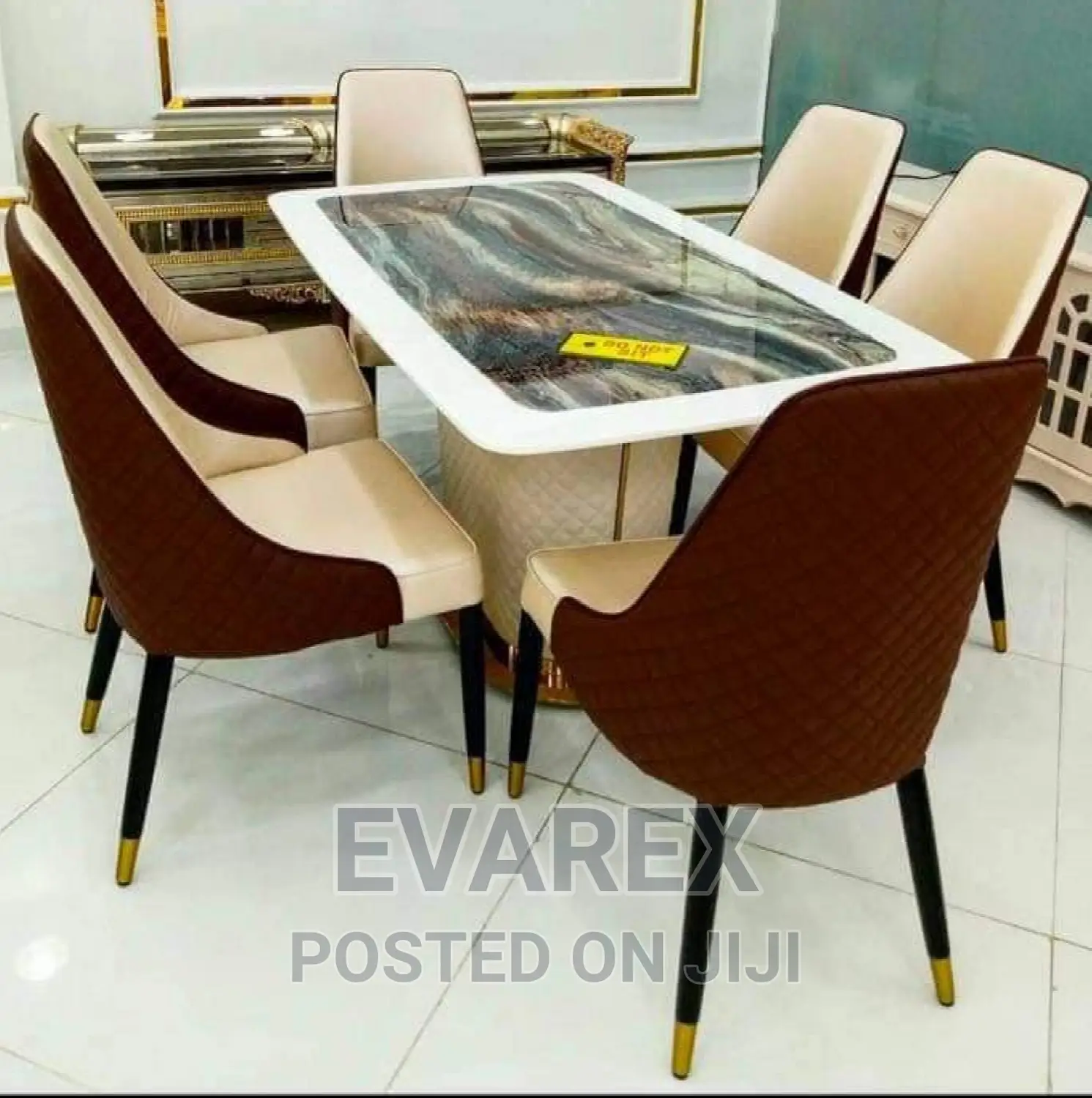 Executive Dining Table With 6 Chairs