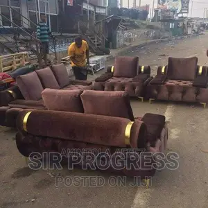 Executive Tufted Sofa by Sir Progress Furniture