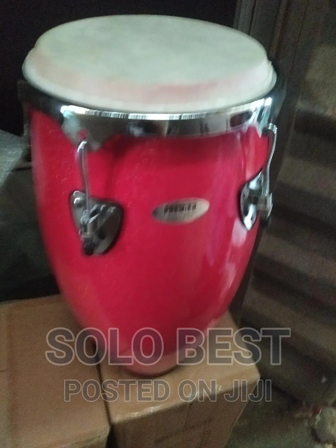 Wooden Conga Drum